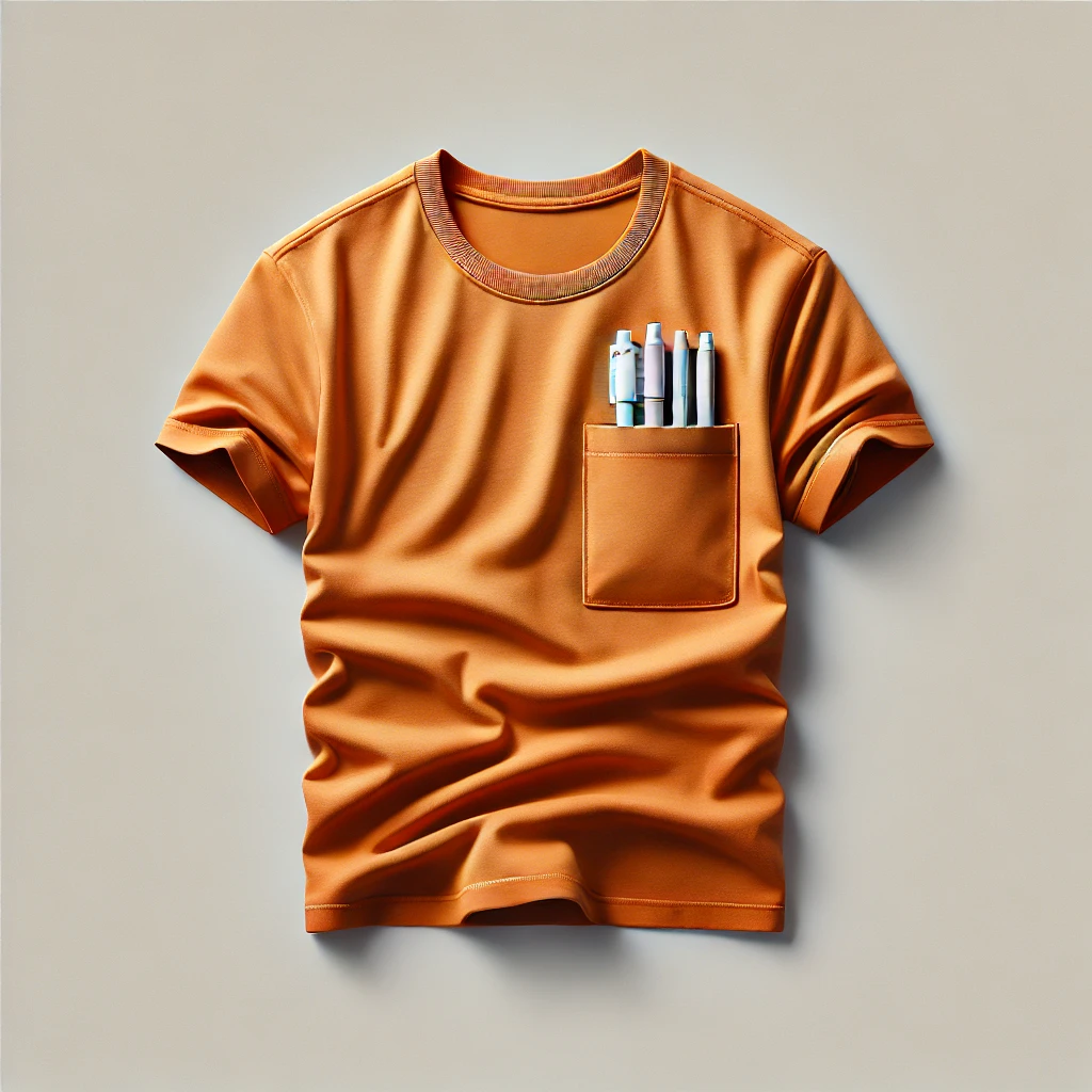 Orange Pen Shirt